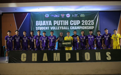 Tim Voli Putra MAN 2 Ciamis Borong Gelar: Juara 1, MVP, dan Best Libero di BUAYA Putih CUP 2025